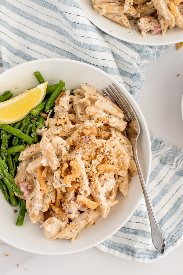 Chicken Cordon Bleu Pasta